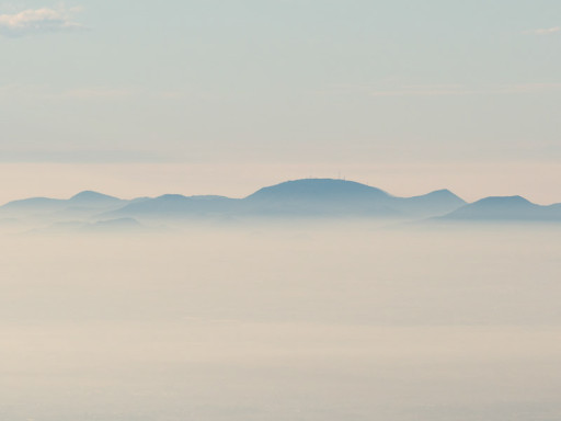 Vista su colli Euganei